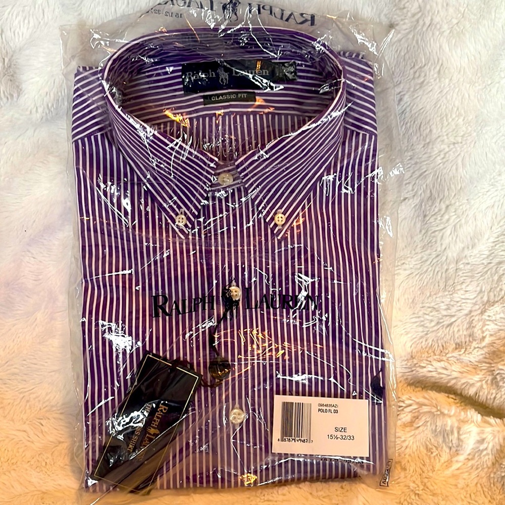 NWT Ralph Lauren The Dress Shirt